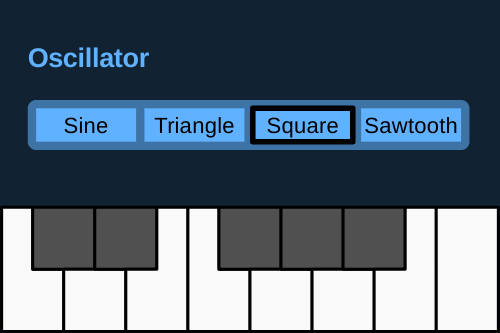 Oscillator Subtractive Synthesizer